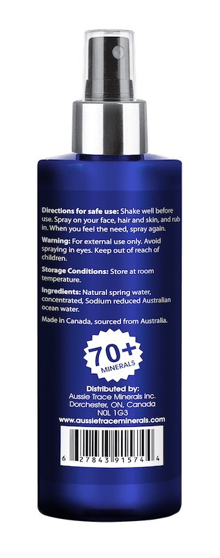 Aussie's Best Magnesium & Trace Mineral Spray 120ml - Naturshopen.se