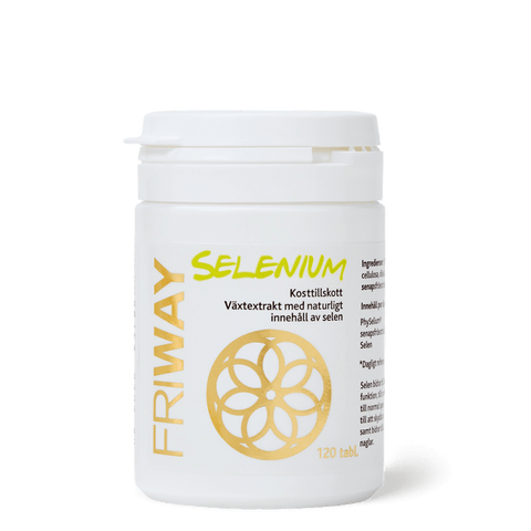 Friway Selenium 120 tabletter - Naturshopen.se