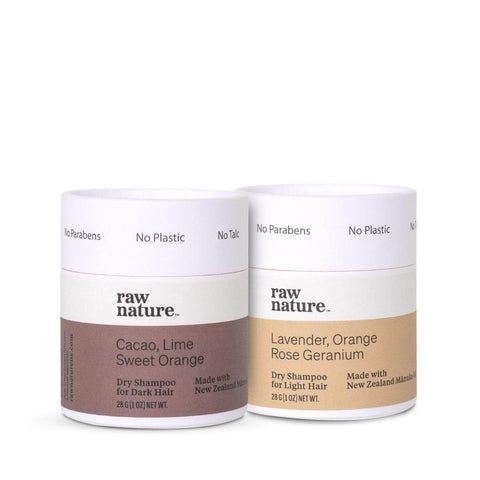 Raw Nature – Dry Shampoo - Dark - Naturshopen.se