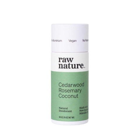 Raw Nature - Natural Deodorant - Cedarwood Rosemary - Naturshopen.se