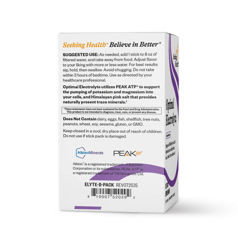 Seeking Health Optimal Electrolyte - Berry Sticks - Naturshopen.se