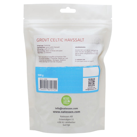 Celtic coarsely ground salt 500g