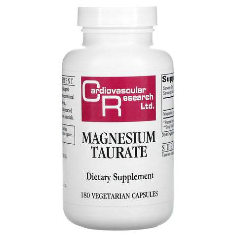 Cardiovascular Research Magnesium Taurate, 180 kapslar