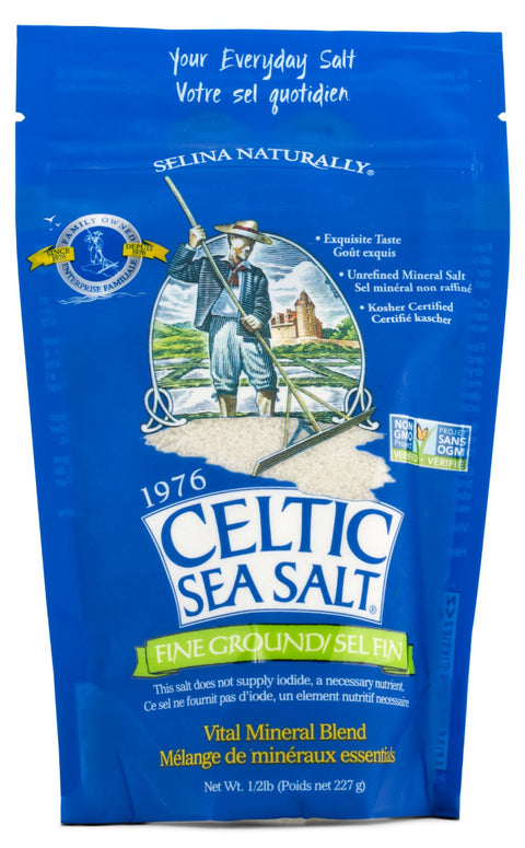 Celtic Sea Salt Finely ground 227 grams 