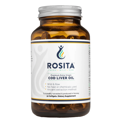 Rosita Extra Virgin Cod Liver Oil 90 Kapslar