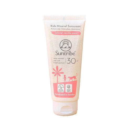 Suntribe All Natural Mineral Kids Vanilla Sunscreen SPF 30