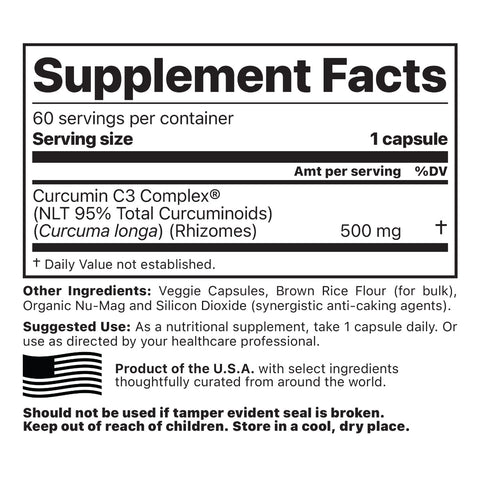 Jigsaw Curcumin C3 Complex