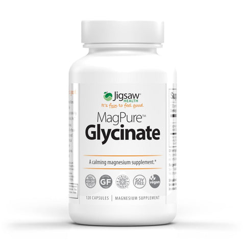 Jigsaw Health MagPure Glycinate 120 Capsules - Naturshopen.se