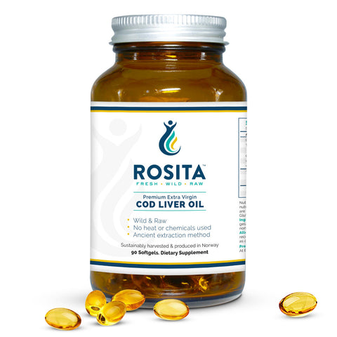 Rosita Extra Virgin Cod Liver Oil 90 Kapslar