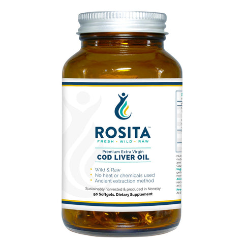 Rosita Extra Virgin Cod Liver Oil 90 Kapslar