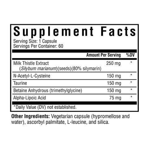 Seeking Health Liver Nutrients 60 Capsules - Naturshopen.se