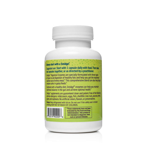 Smidge Digestive Enzymes 120 capsules