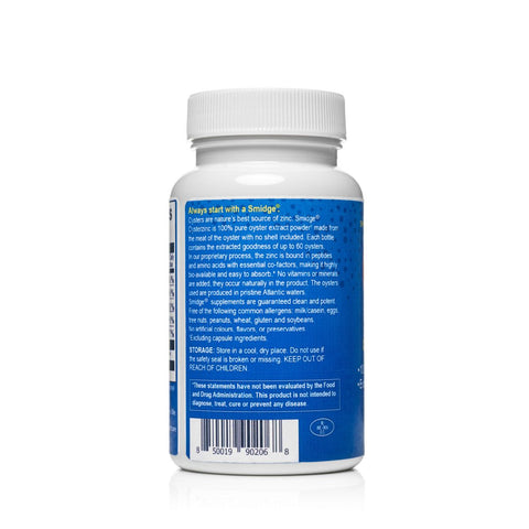 Smidge Oysterzinc 120 Capsules